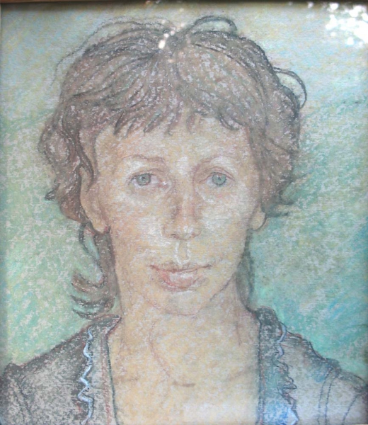 "Мара в Чаупананах"
картон, пастель
Ключевые слова: георгий уваров,пастель,портрет
