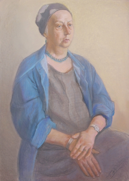 Портрет художника Марии Дрезниной. 2021 г.
