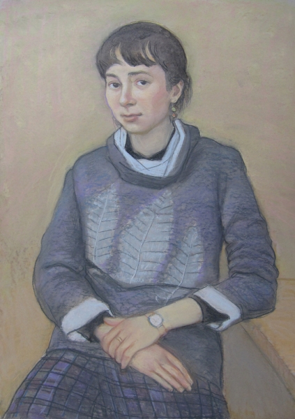 Портрет художника Екатерины Штеребнерг. 2020 г.
